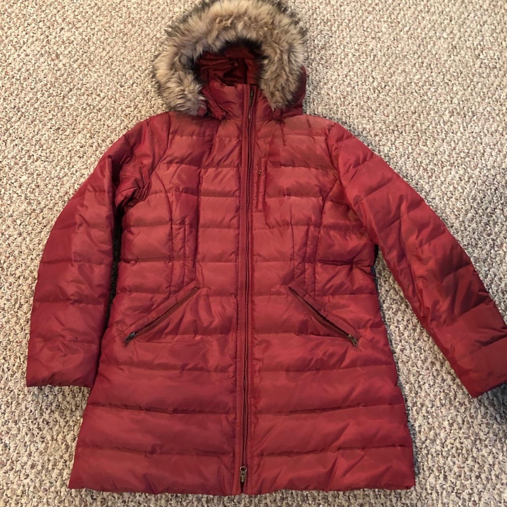 Lands End down jacket.